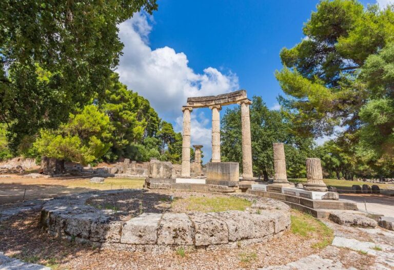 Ancient Olympia and Corinth Canal All Day Private Tour