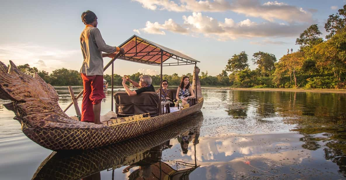 Angkor Bike Tour & Gondola Sunset Boat - Tour Overview