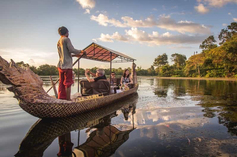 Angkor Bike Tour & Gondola Sunset Boat W/ Drinks & Snack - Overview of the Tour