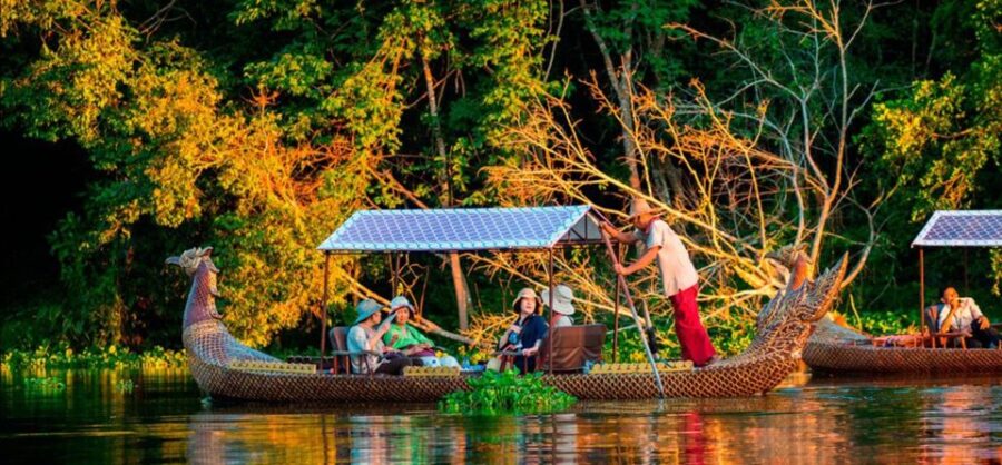 Angkor Bike Tour & Gondola Sunset Boat