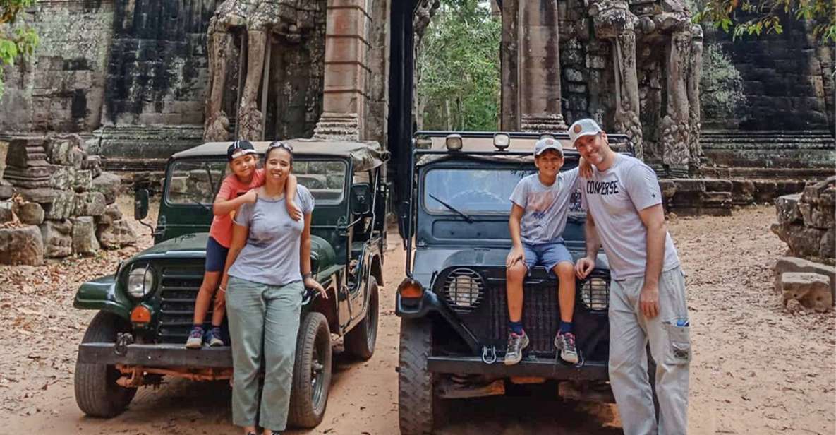 Angkor Wat: Guided Jeep Tour Inclusive Lunch at Local House - Tour Overview and Pricing