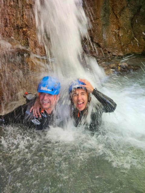 Anna: Canyoning in Gorgo De La Escalera