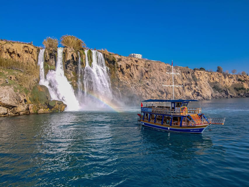 Antalya: Beach & Waterfalls Boat Trip W/ Lunch & Soft Drinks - Activity Overview