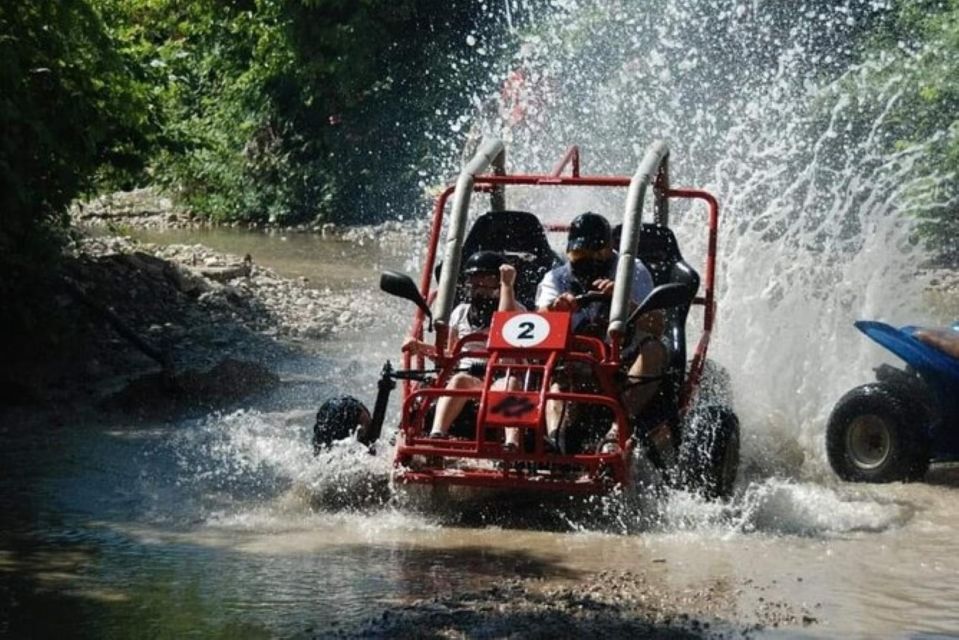 Antalya/City of Side: Rafting, Quad or Buggy & Zipline Combo - Activity Overview