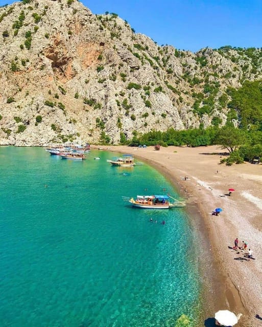 Antalya Porto Genoese-Sazak Bays Boat Trip With Mud Baths - Itinerary Highlights