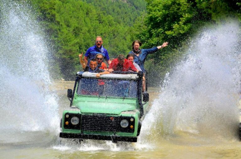 Antalya: Super Combo Quad, Buggy, Rafting & Zipline W/Lunch