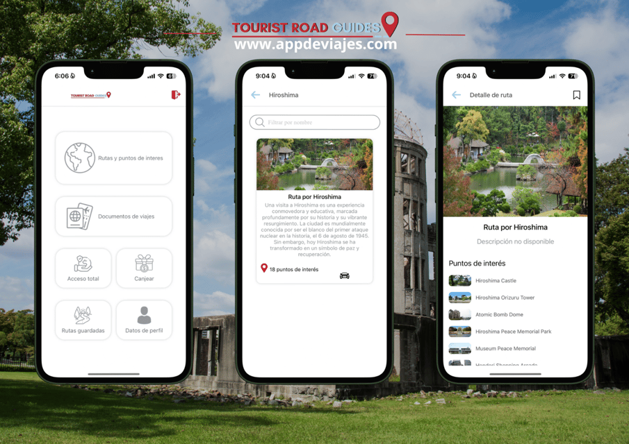 App Self-Guided Audio Guide Routes Visit Hiroshima - Cultural Attractions