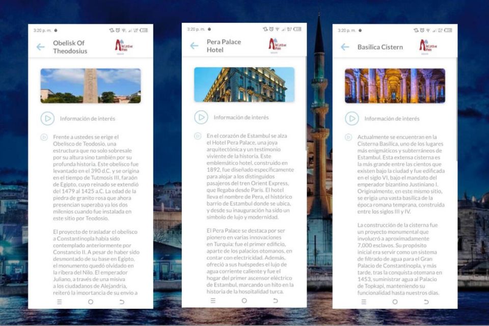 App Self-Guided Tours Istanbul With Multilingual Audioguide - Overview of the App
