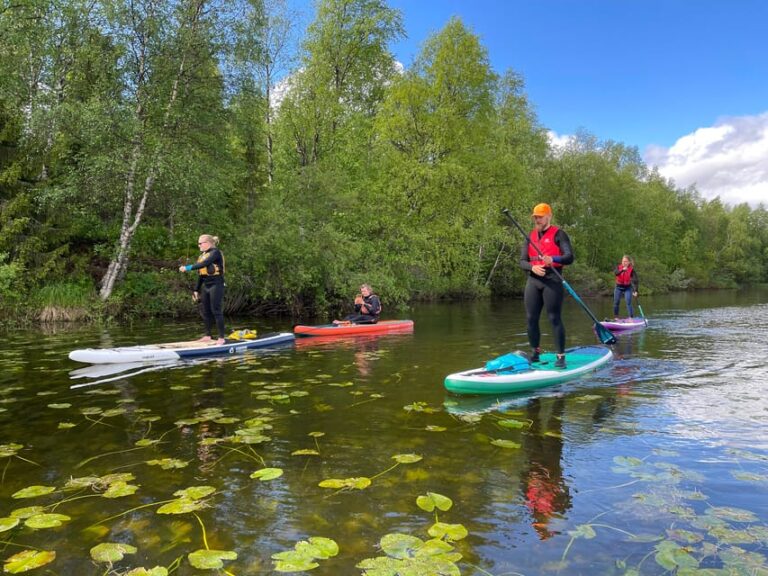 Arctic Watersports Day in Ivalo