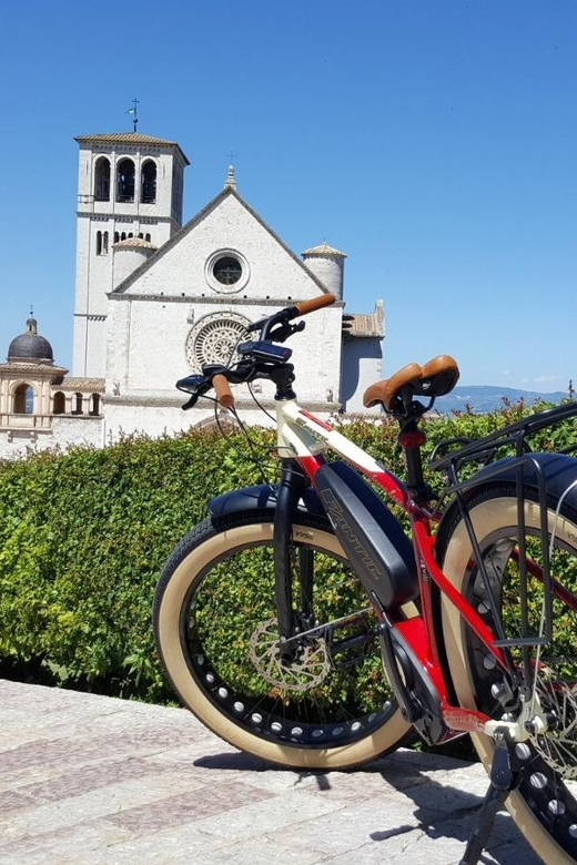 Assisi to Spello Bike & Wine Tour