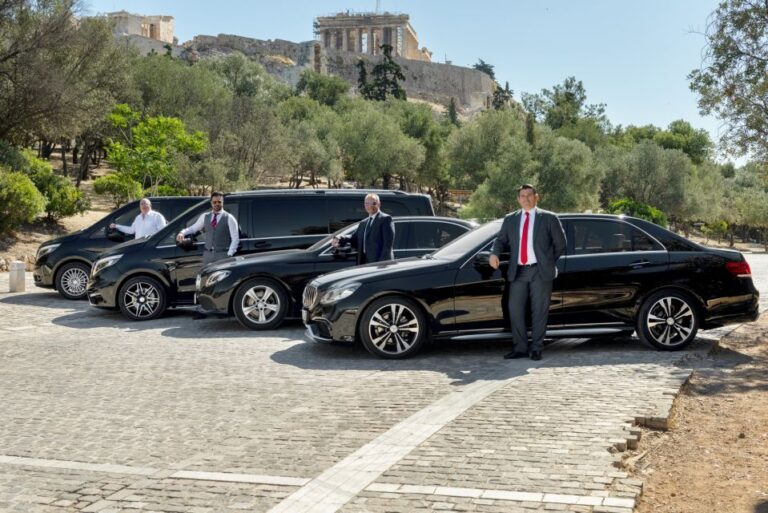 Athens: City Highlights Luxury Private Tour by Car