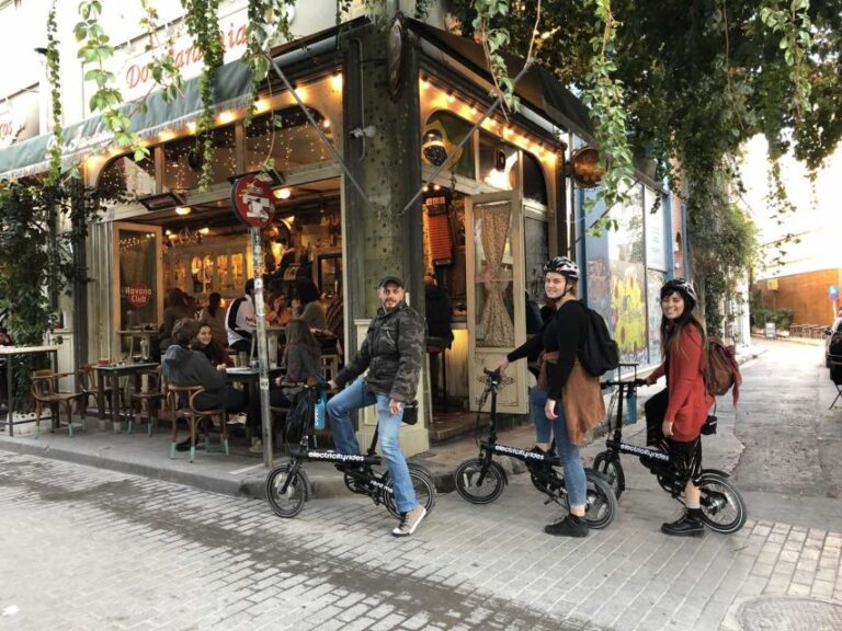 Athens: Electric Bike Day Tour