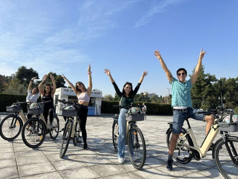 Athens: Electric Bike Tour of the Acropolis & Ancient Ruins