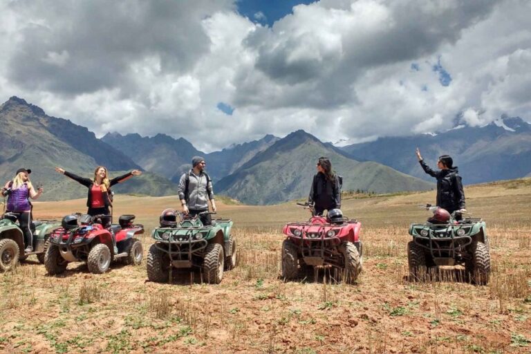 ATVs Tour in Moray and Maras, Salt Mines From Cusco