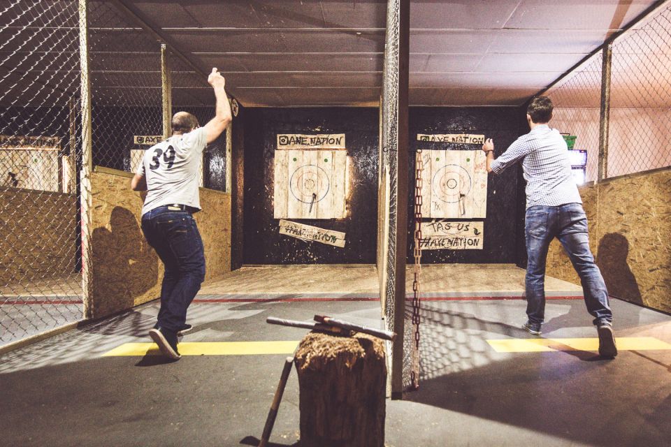 Axe Throwing Kraków in Axe Nation - the 1st Club in Europe - Venue Overview