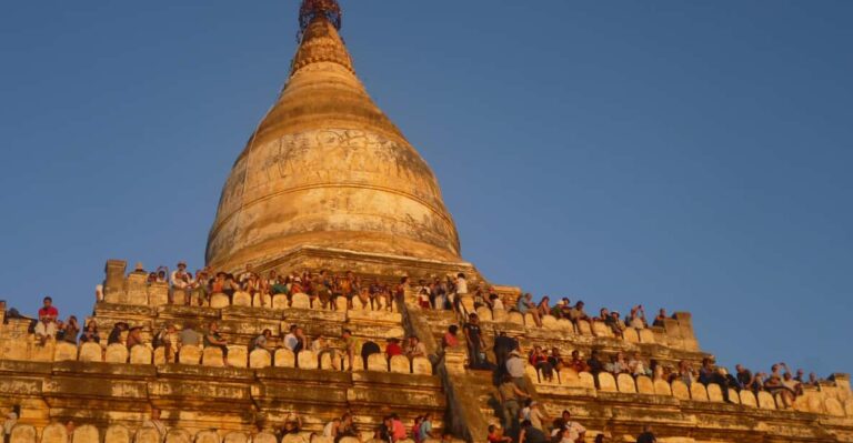 Bagan: Sunset Dinner at Bagan Viewing Tower