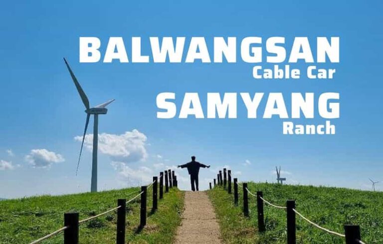 Balwangsan Cable Car & Samyang Ranch One Day Tour