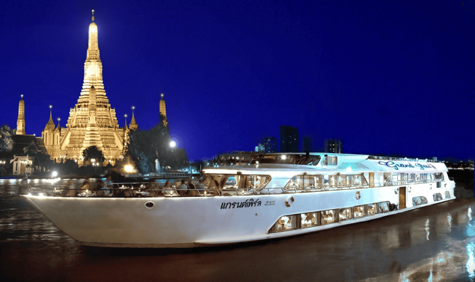 Bangkok: Grand Pearl Dinner Cruise With Hotel Transfer - Transportation Options