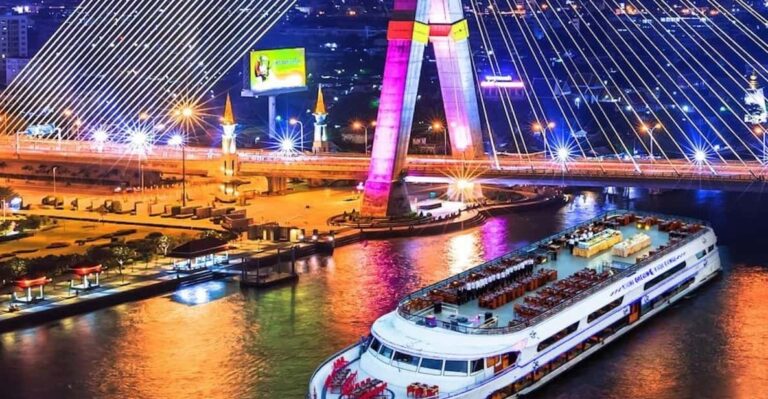 Bangkok: White Orchid Cruise With Optional Hotel Transfer