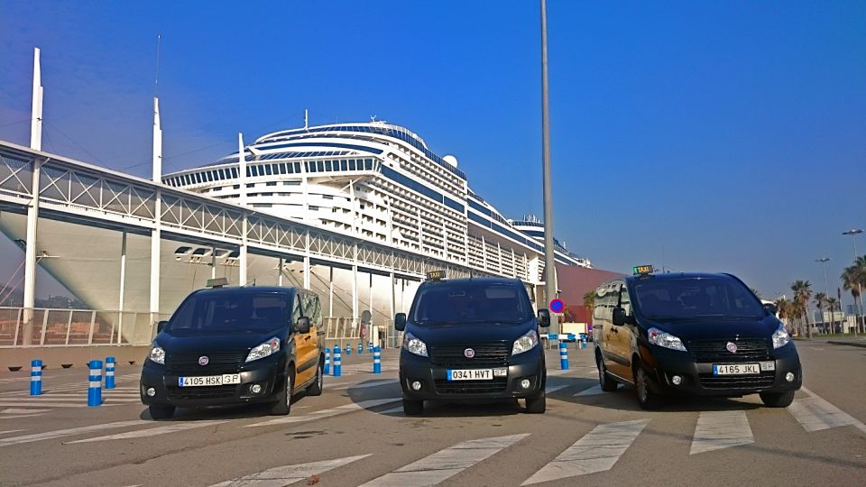 Barcelona: Hotel to Cruise Terminal Private 1-Way Transfer - Service Overview