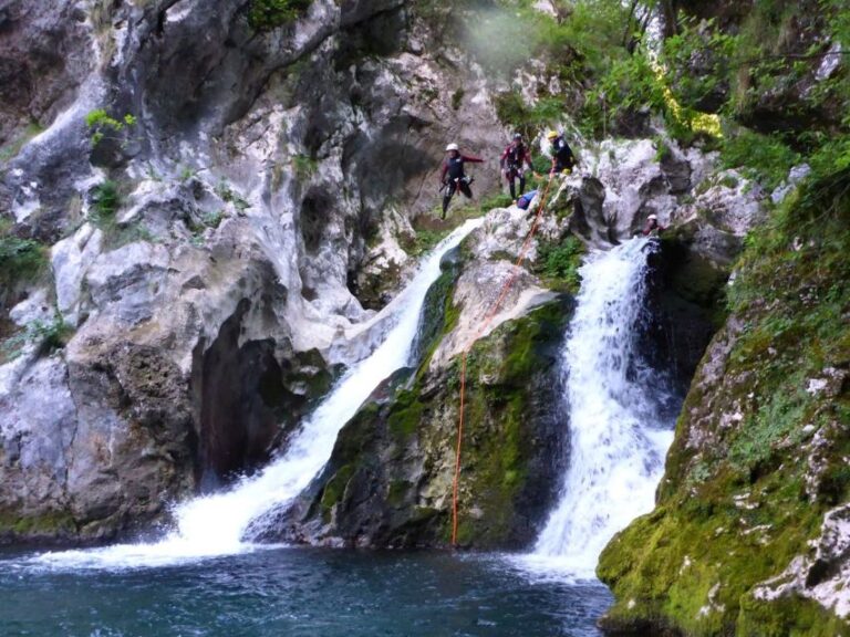 Baumgarten: Advanced Canyoning Adventure