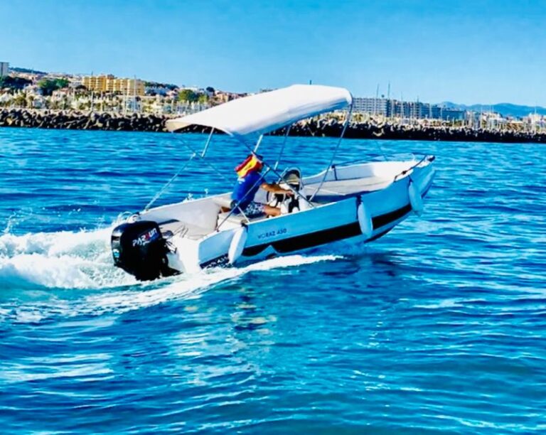 Benalmadena: Without a License Boat Rental