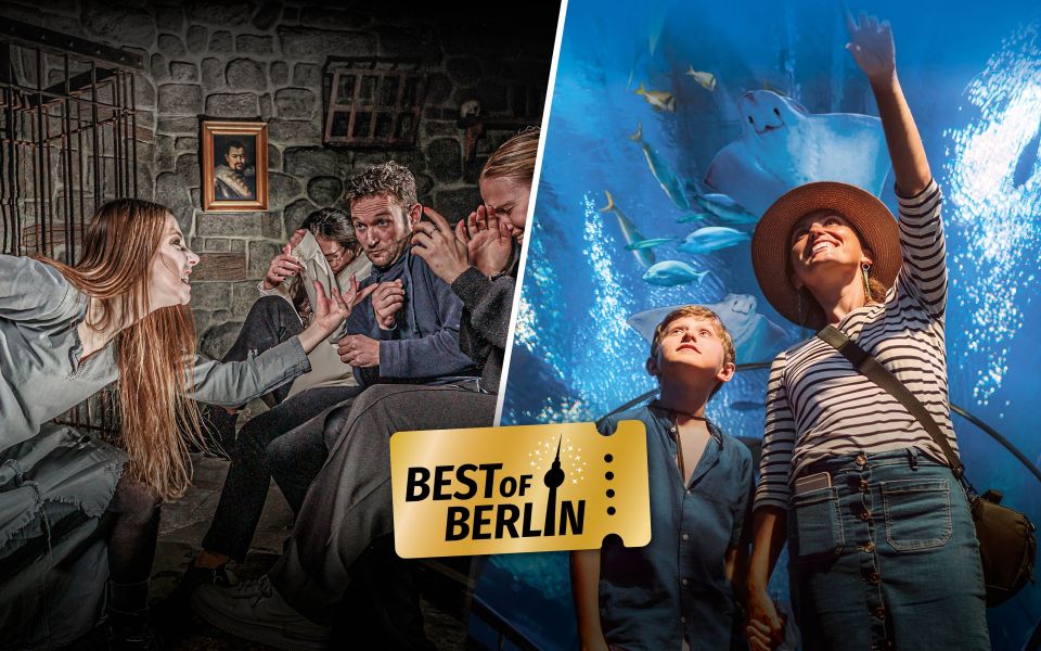 Berlin: Combi Ticket SEA LIFE & Berlin Dungeon - Ticket Pricing Details