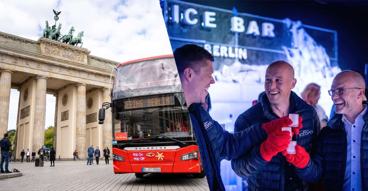 Berlin: Hop-On Hop-Off Bus and Icebar Ticket Combo - Overview of the Experience