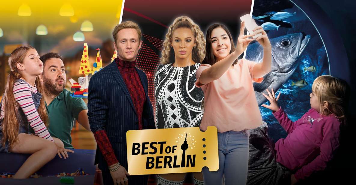 Berlin: LEGOLAND Discovery Centre, Madame Tussauds, SEA LIFE - Ticket Information and Pricing