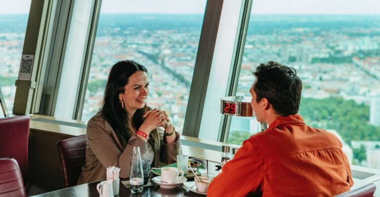 Berlin: TV Tower Fast-Track Ticket & Restaurant Reservation