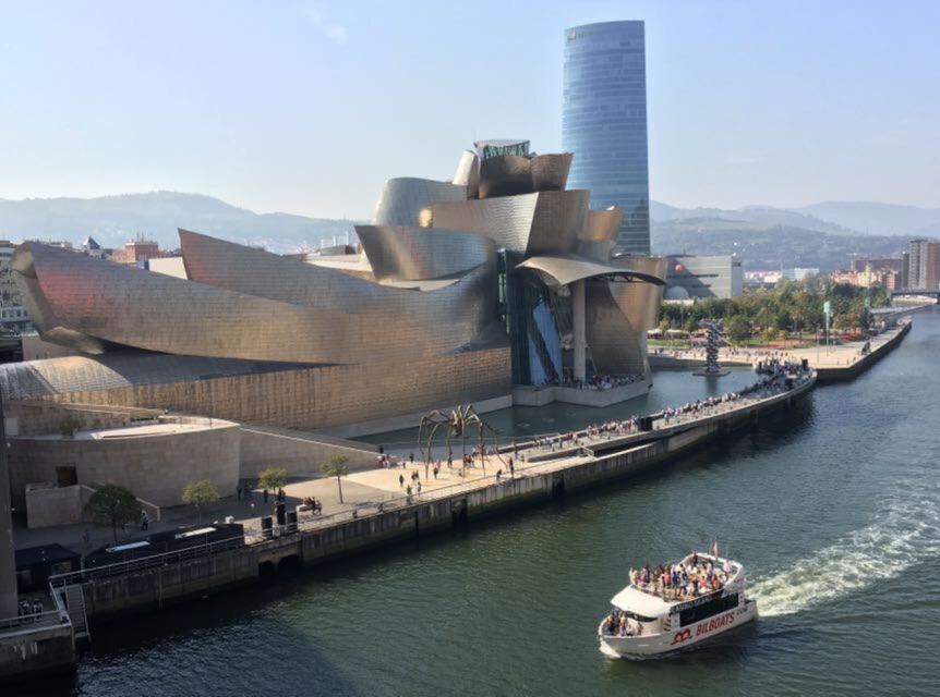 Bilbao & Guggenheim Museum From Vitoria