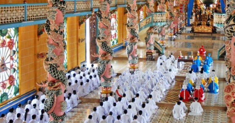 Black Virgin Mount and Cao Dai Holy Mass, Cu Chi Tunnel Tour