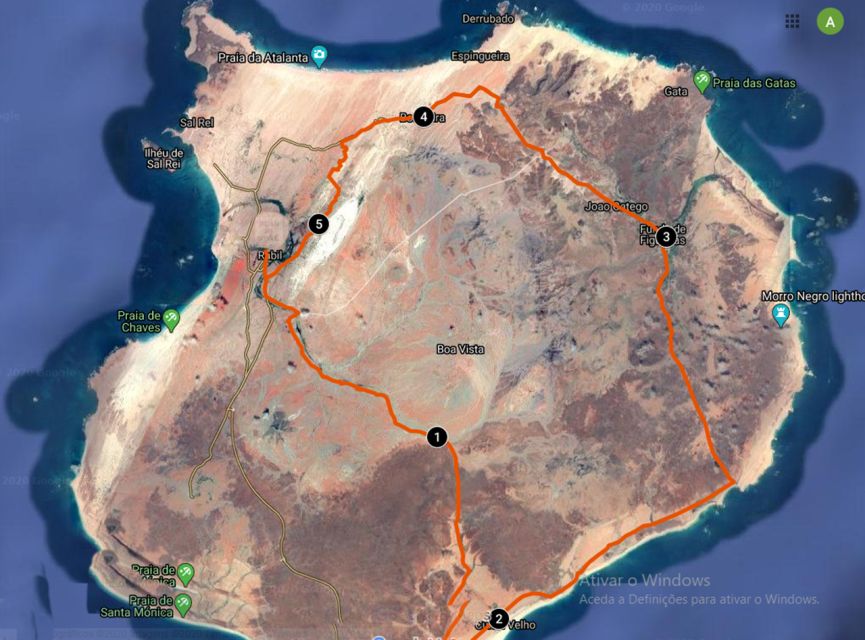 Boa Vista Island: Full-Day ATV Bike Adventure With Lunch - Pickup Locations and Times