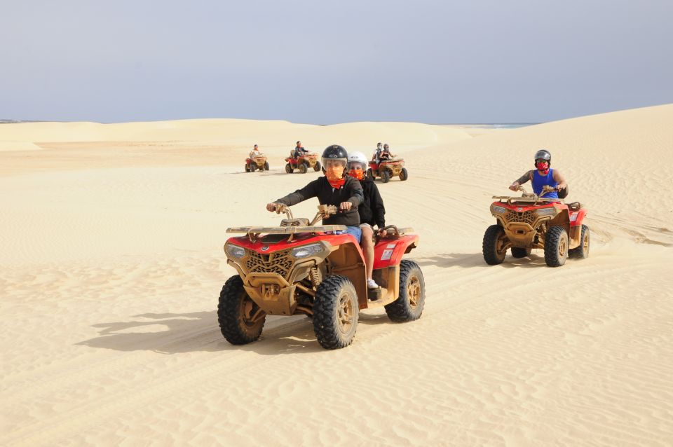 Boa Vista: Off-Road Quad Bike to Santa Monica & Caves - Quad Biking Across Sand Dunes