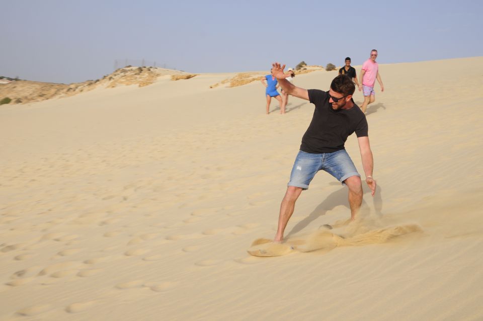 Boavista: Green Turtle & Shark Bay Sandboard Tour & Tasting - Tour Overview and Details