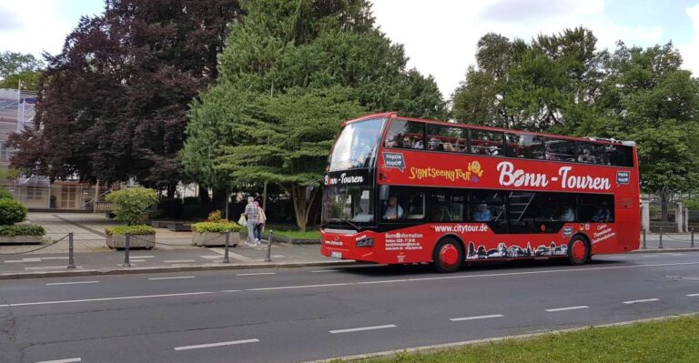 Bonn: 24-Hour Hop-On Hop-Off Sightseeing Bus Ticket