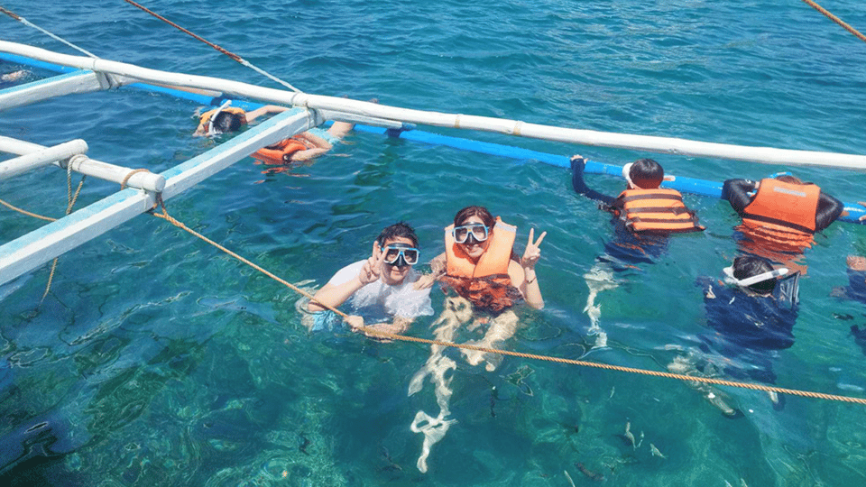 Boracay: Island Hopping With Crystal Kayak + Helmet Diving - Inclusions