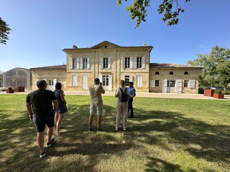 Bordeaux: Saint-Émilion Wine Tour in a Small Group