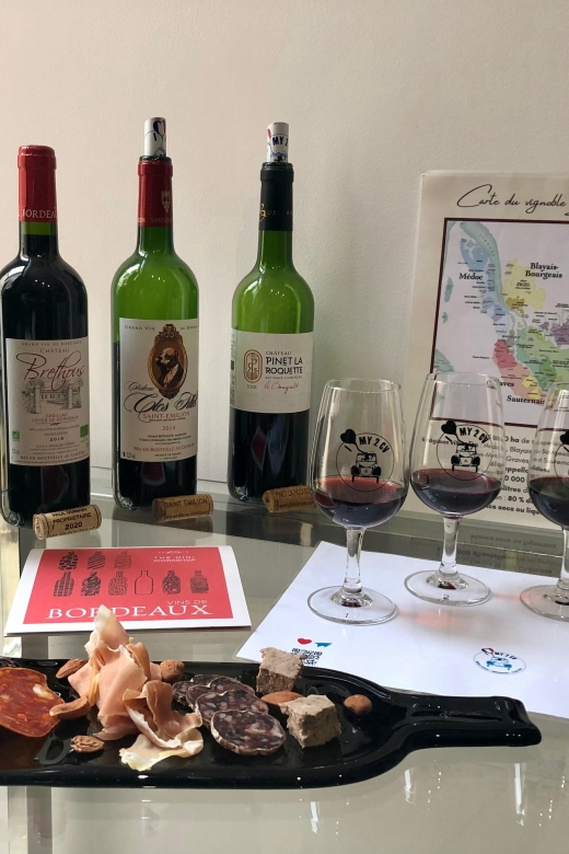 Bordeaux Wine: Tasting Class 4 Red Wines Pairing Charcuterie - Event Overview