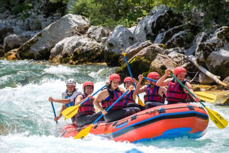 Bovec: Soča River Whitewater Rafting