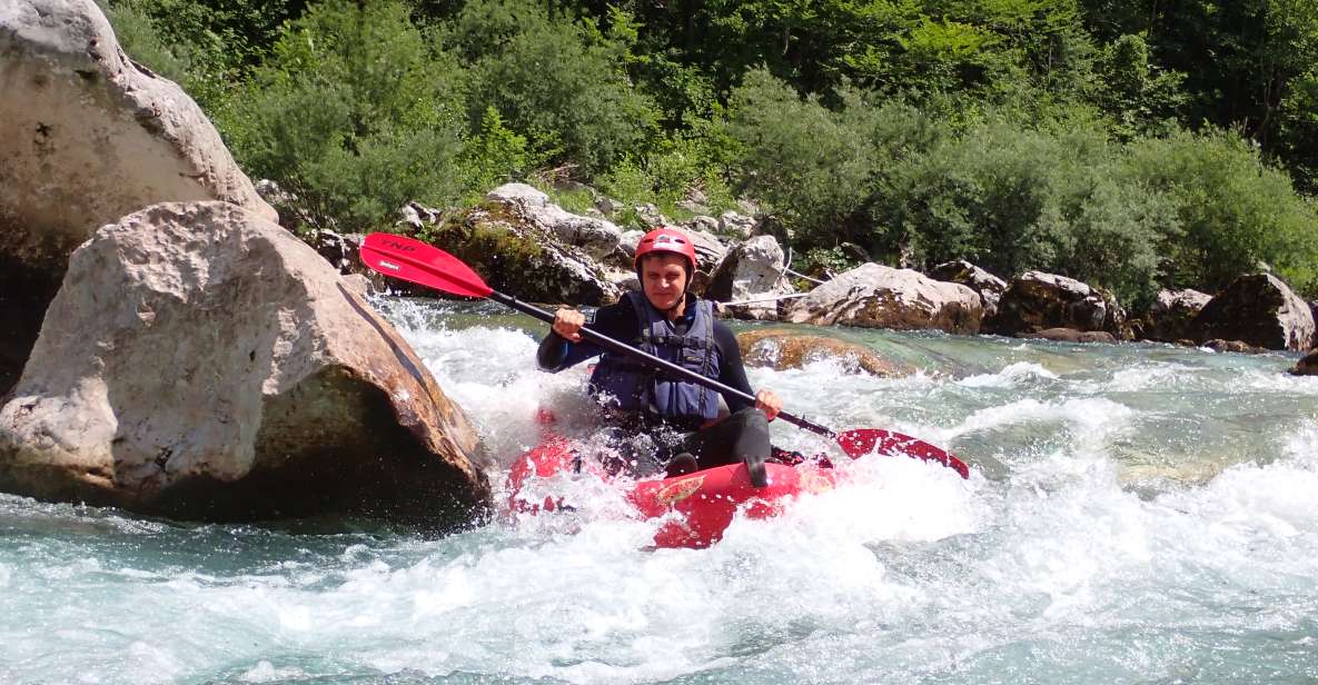 Bovec: Whitwater Kayaking on the SočA River / Small Groups - Overview of Whitewater Kayaking