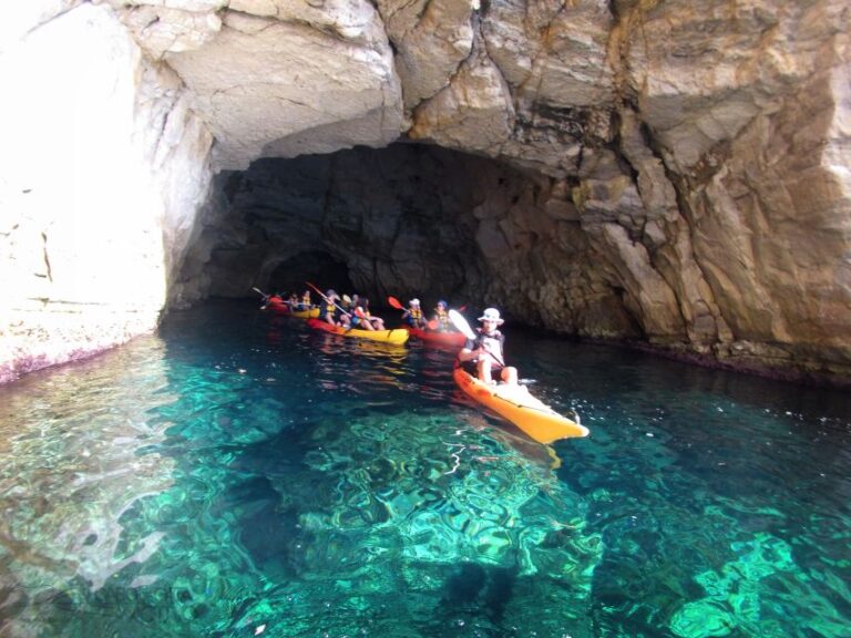 Cabo De Gata: Natural Park Kayaking and Snorkel Excursion