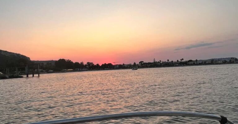 Cagliari: Sunset Aperiboat in the Angels Gulf