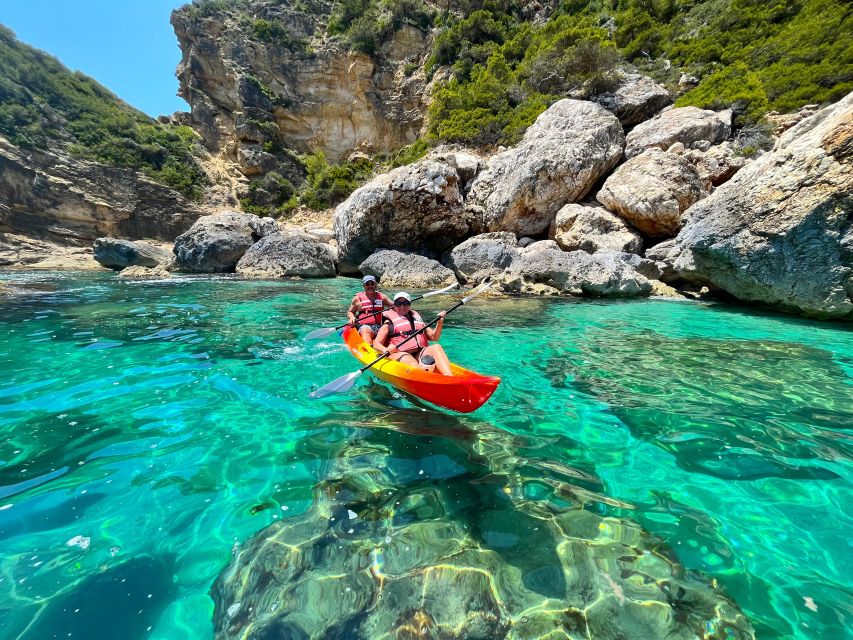 Cala Granadella: Cala En Caló Sea Cave Snorkel & Kayak Tour - Tour Overview