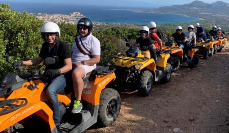 Calvi: 2-Hour Quad Bike Trip Between Sea and Mountains