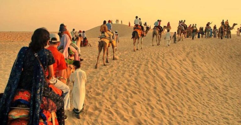 Camel Safari Day Tour In Jaisalmer