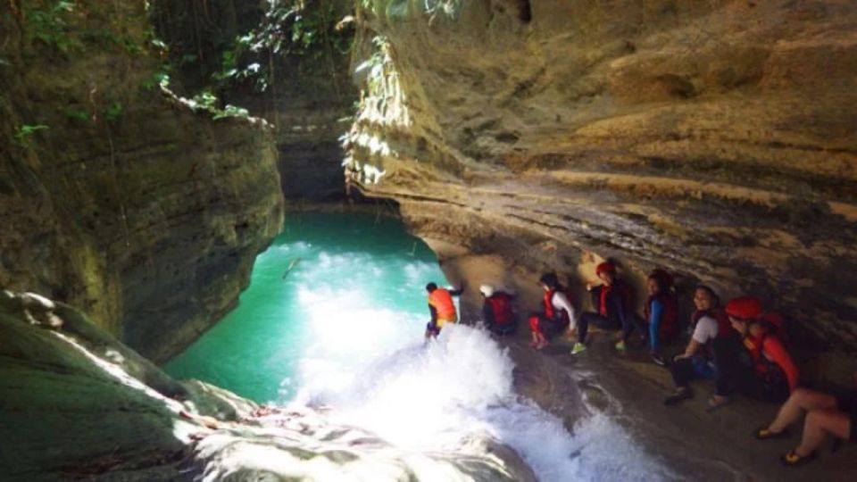 Canyoneering Area, Lunch, Moalboal Beach, Tumalog Falls - Activity Overview