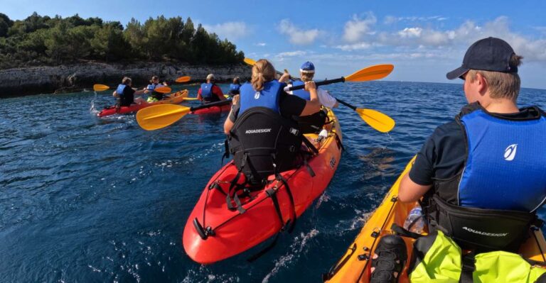 Cape Kamenjak: Guided Kayak Tours Snorkeling, Cave & Cliff