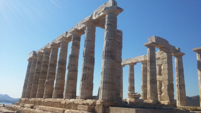 Cape Sounion With Guided Tour in the Temple of Poseidon