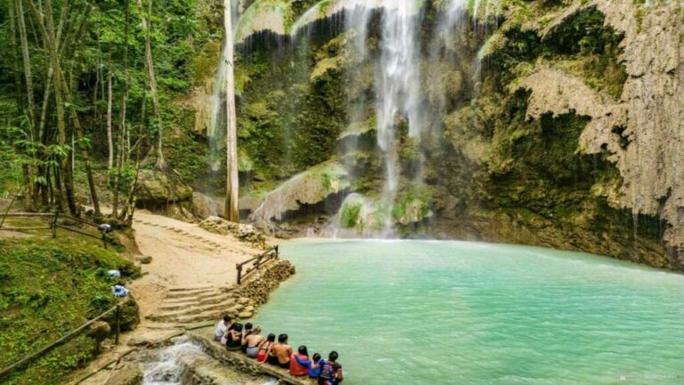 Cebu Whaleshark, White Sand Beach Sumilon Island and Falls